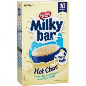 Milky Bar Hot Chocolate Box 10 Sachets