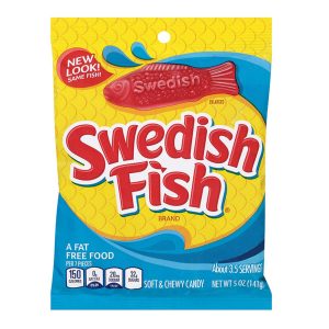 Swedish Fish Peg Bag